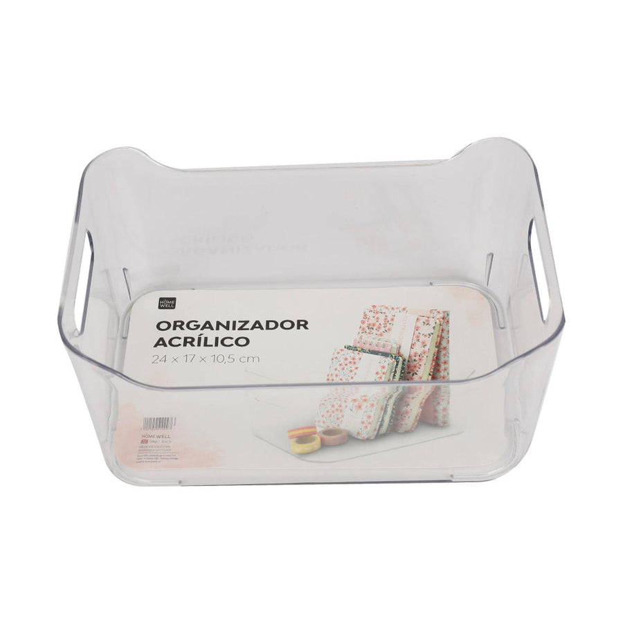 Organizador Acrílico para Refrigerador 24x17x10.5cm