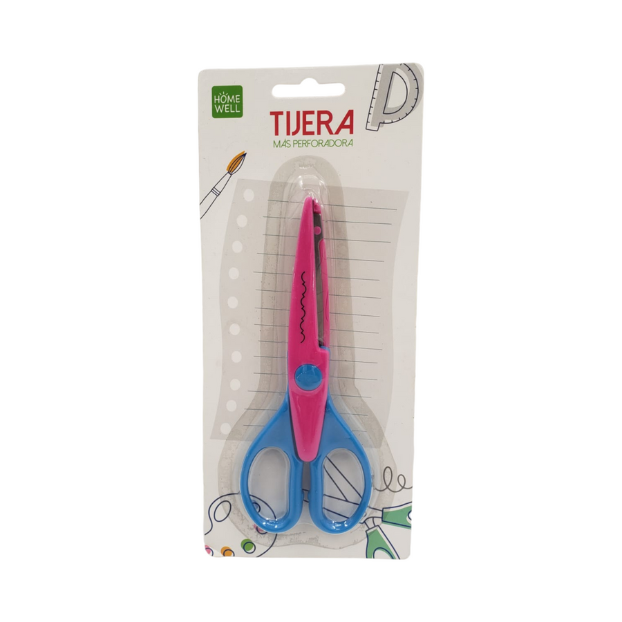 Tijeras con Forma Morado