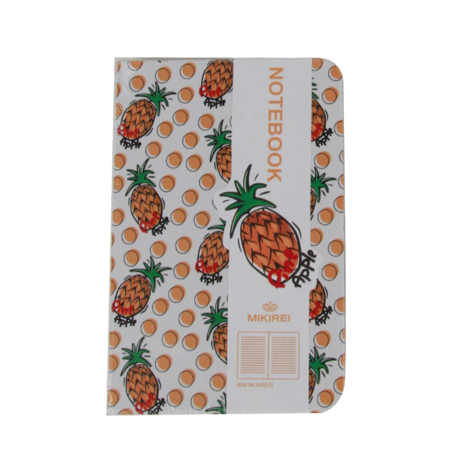 Libreta Diseño Frutas Piña (96 pág) 7.5×10.5cm