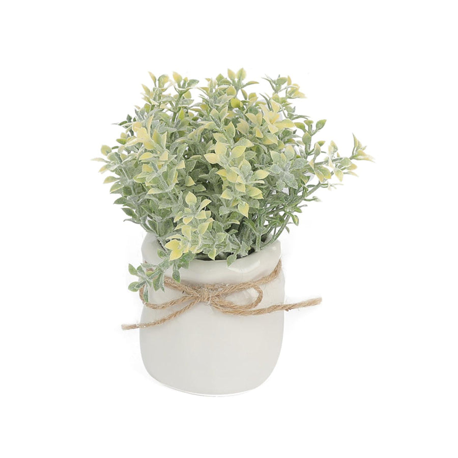 Arreglo Planta Decorativa Artificial Flores Amarillas
