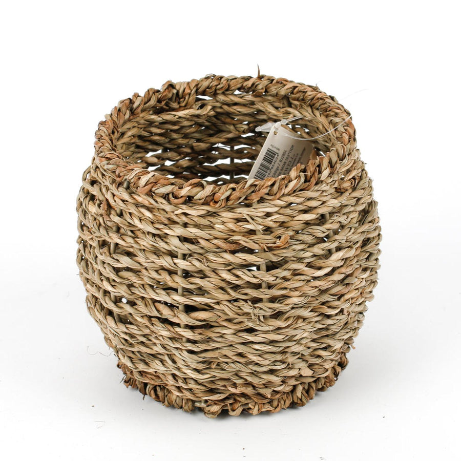 Canasto o Cesto Tejido Rattan 10.5x11cm
