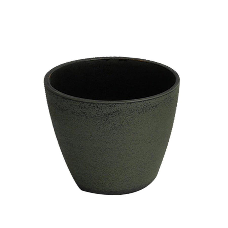 Macetero Plástico Verde Musgo 9.5x8.5cm