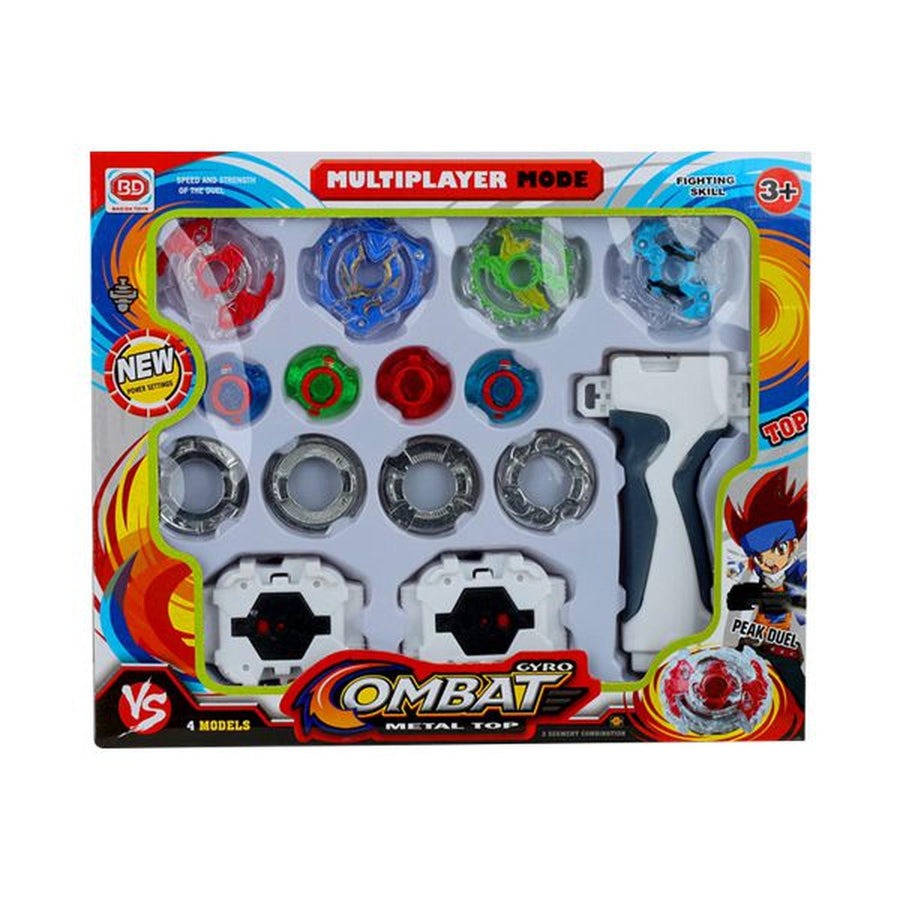 Set Trompo con Lanzador 4 Modelos 28x23cm