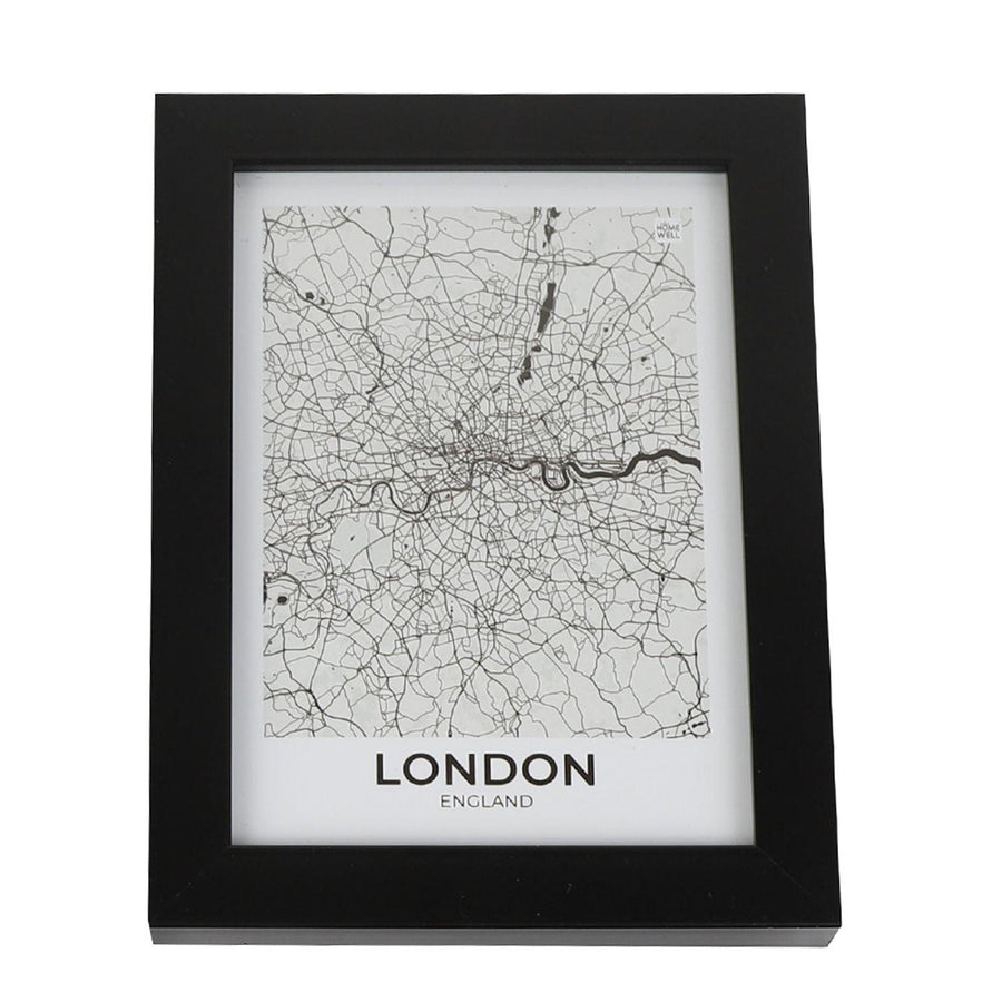 Marco Mapa de Londres Inglaterra 20.4x15.4x2cm