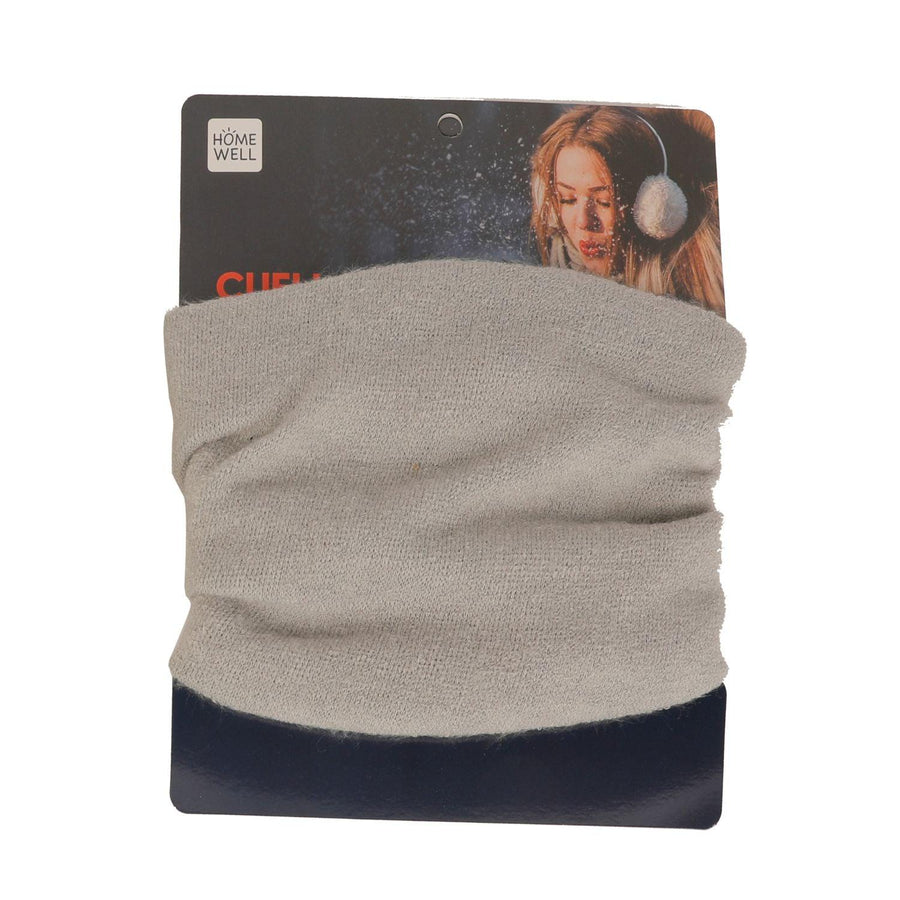 Cuello Lanilla Gris 28cm
