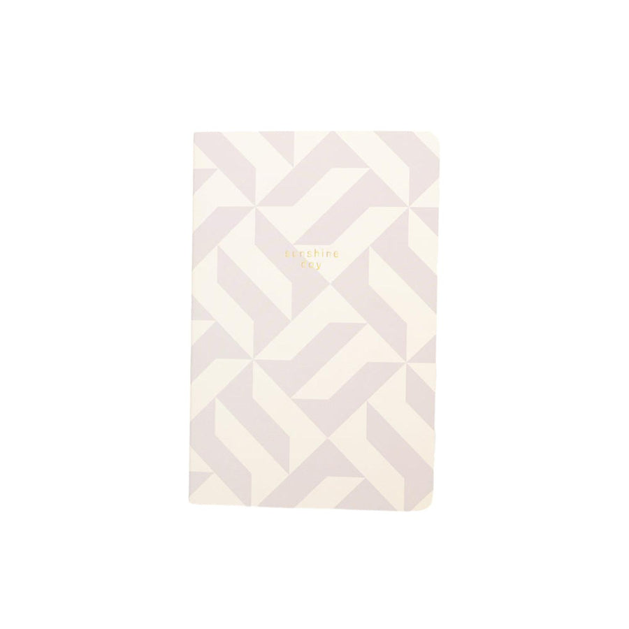 Libreta Diseño Formas Gris 20.5*13.5 32 Hojas