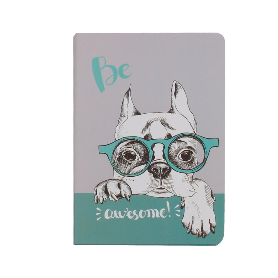 Libreta Diseño Bulldog (80 pág) 21x14.5cm