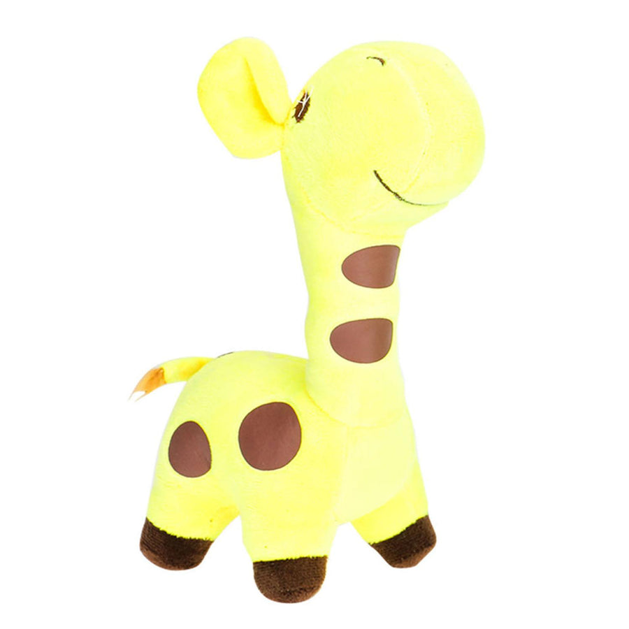 Jirafa de Peluche Amarillo 12x25cm