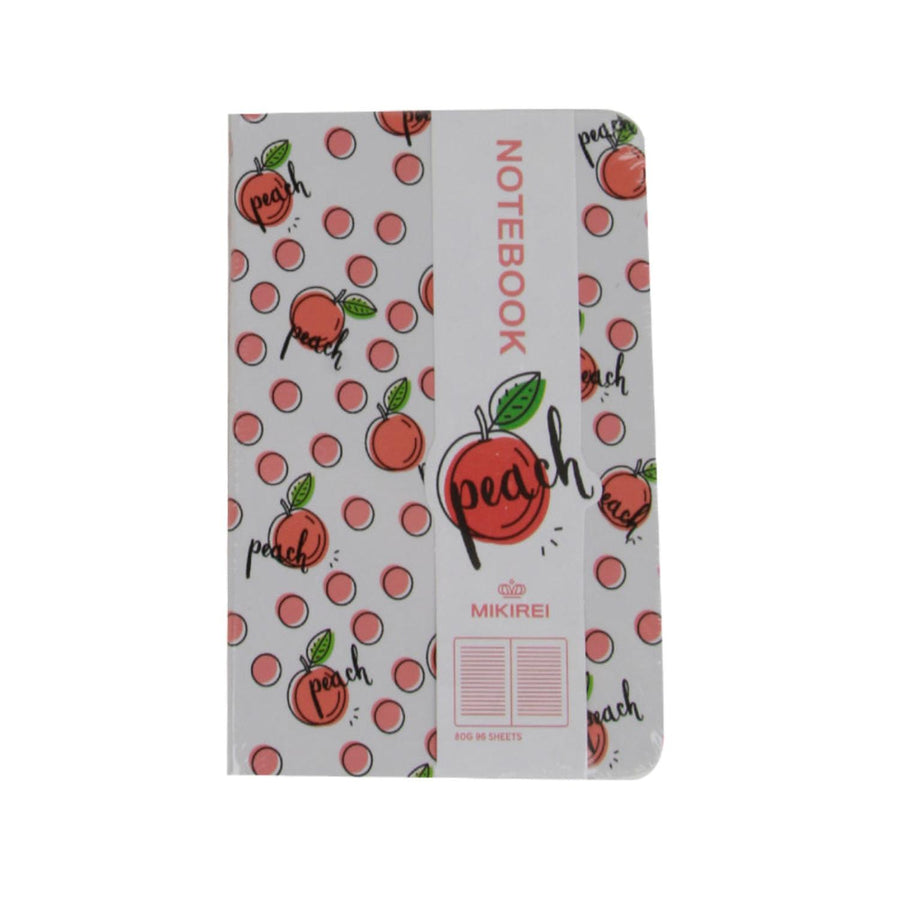Libreta Diseño Frutas Durazno (96 pág) 14.5x21cm