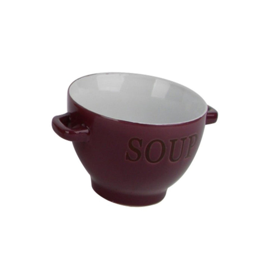 Tazon Sopa Loza Morado 13.5×8cm
