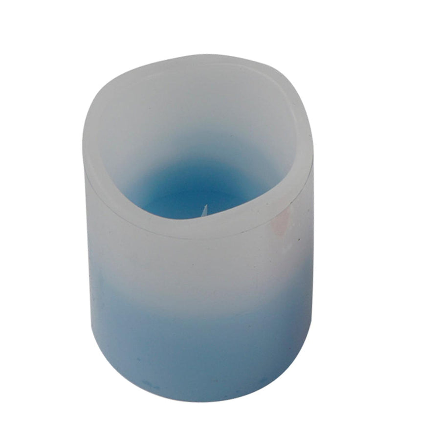 Vela LED a Pila Decorativa Azul