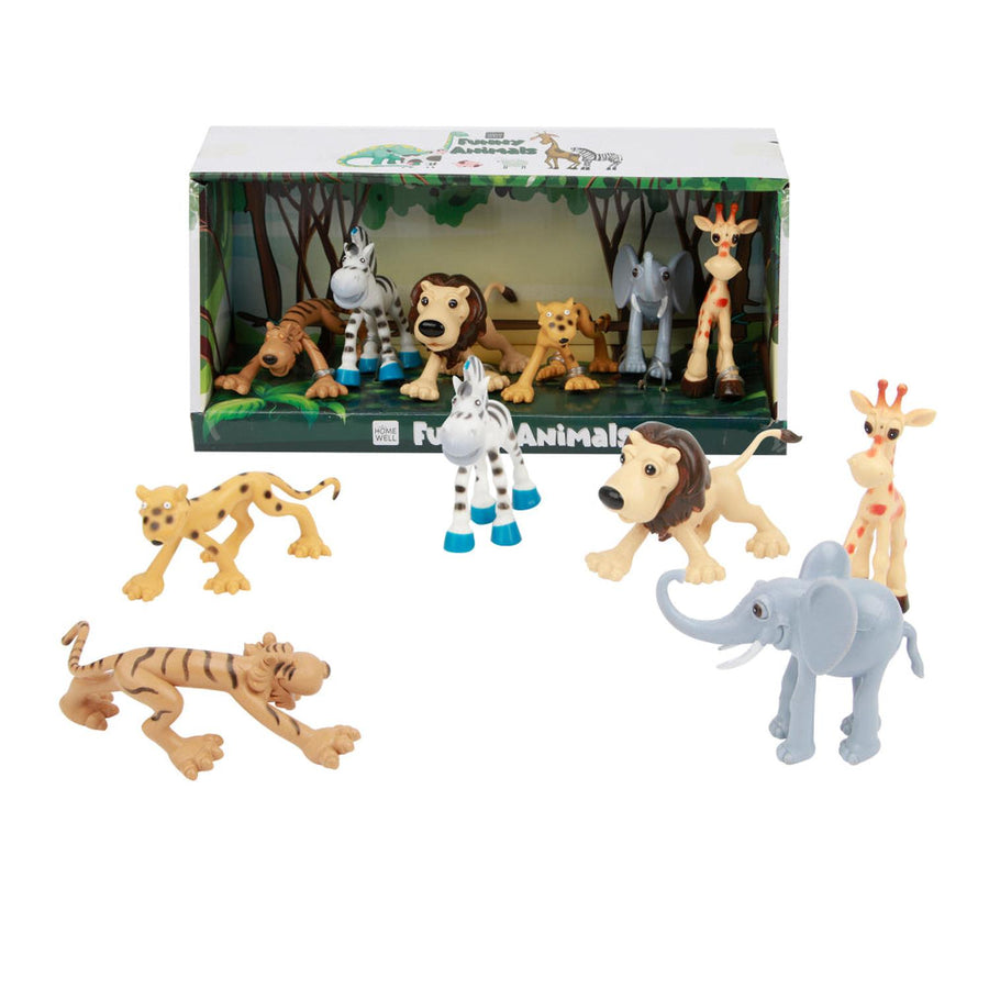 Animales Selva 6u Caricaturas