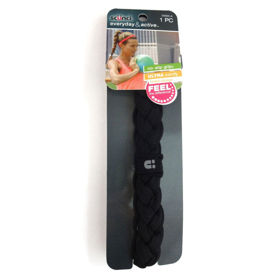 Cintillo Trenzado Negro