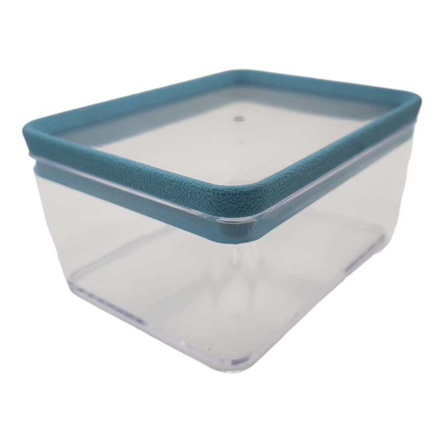 Contenedor Hermético PS 250ml Celeste