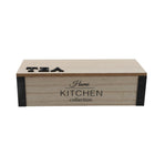 Caja de Té Rústica Natural *3