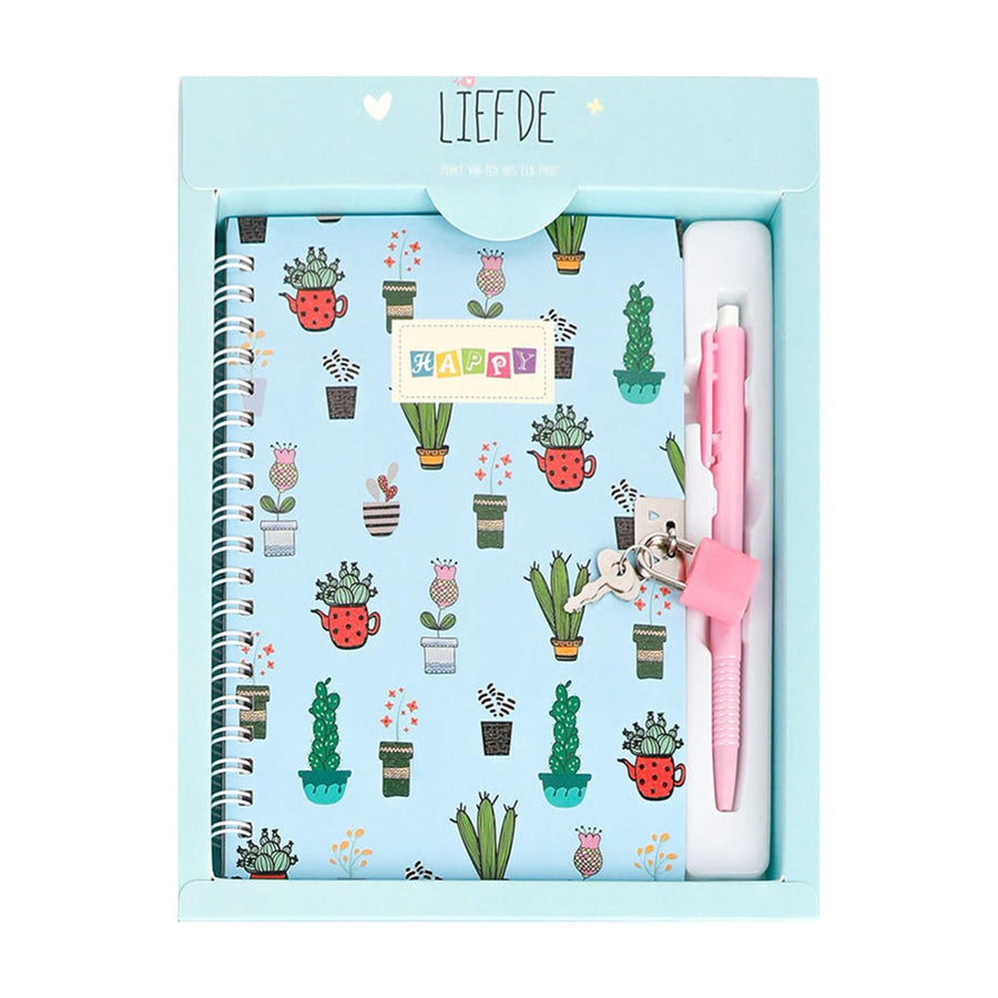 Libreta Celeste 12.8x17.5cm 45 Hojas