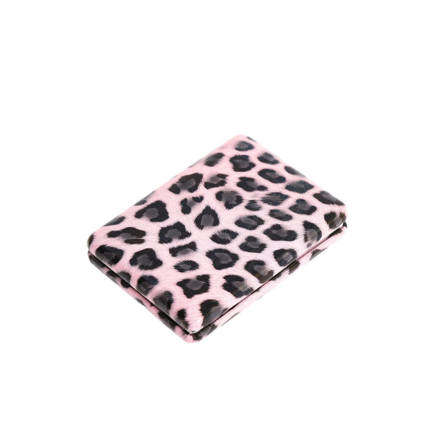 Espejo Animal Print Rosa 6*8.5cm