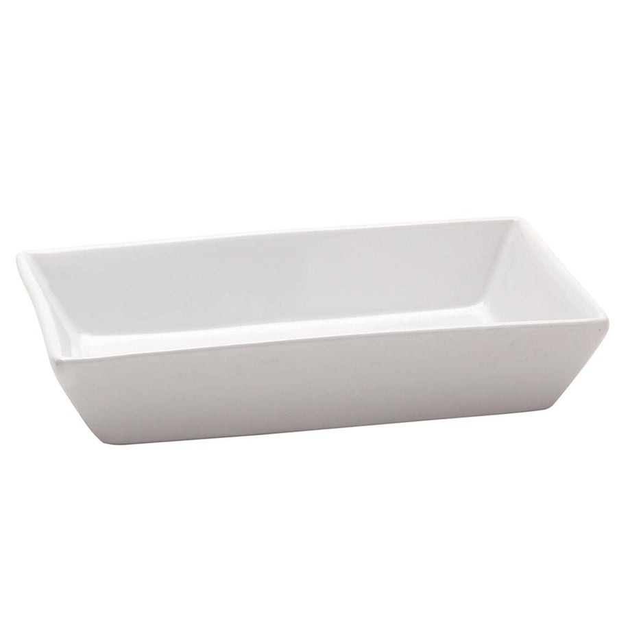 Plato Rectangular Blanco 3.5*18*12cm