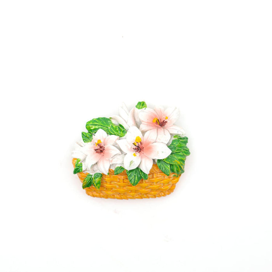 Magnetico flores Rosadas 7*5.5cm