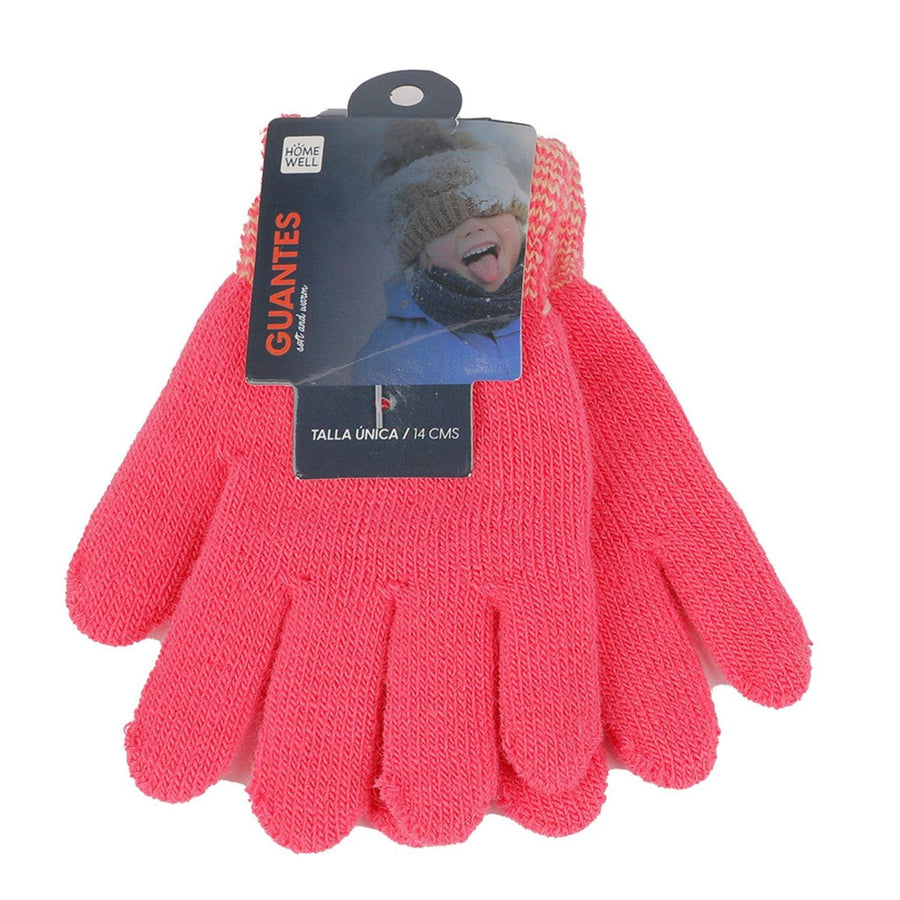 Guantes Infantiles Rosados 14cm
