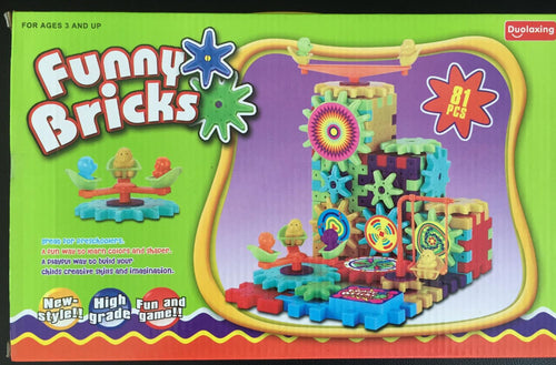 Set de Construcción con Engranajes
