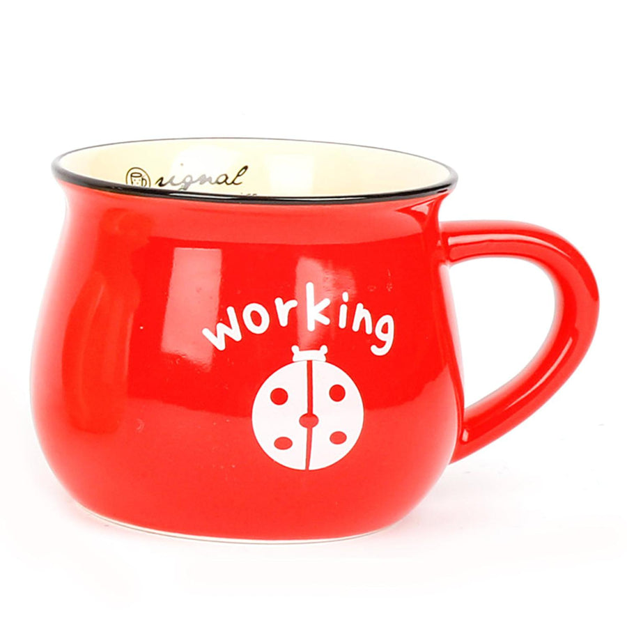Tazón Mug Diseño Rojo 9x9x8.5cm