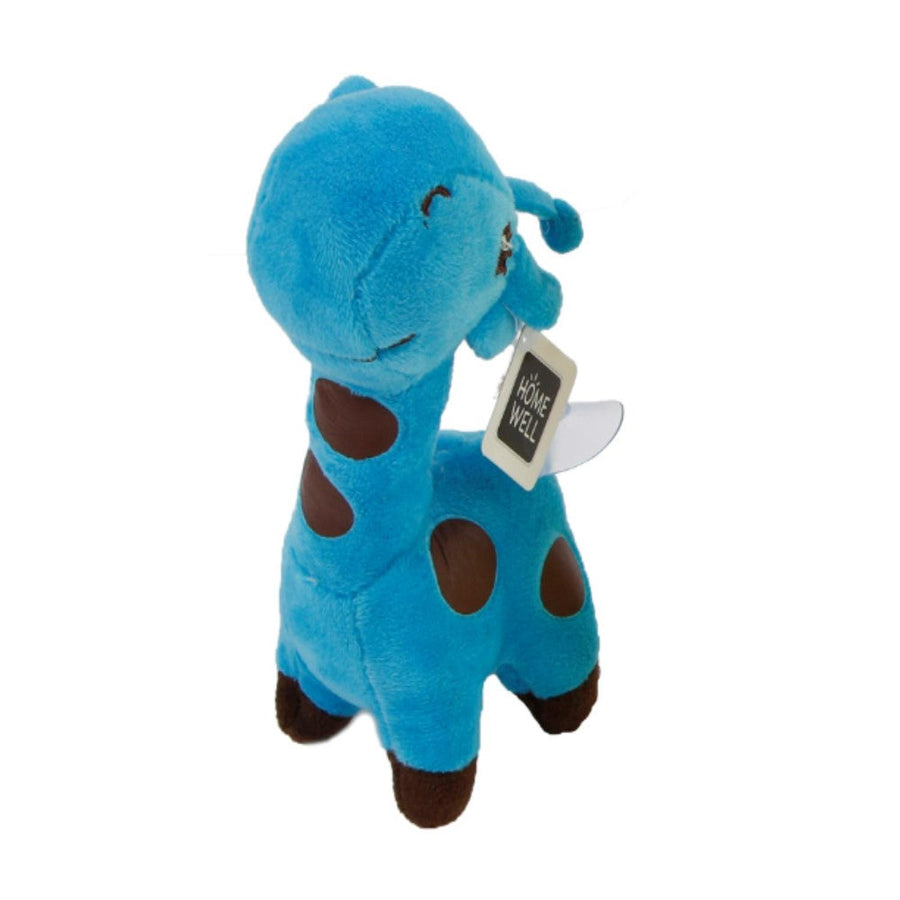Jirafa de Peluche Azul 8x16cm