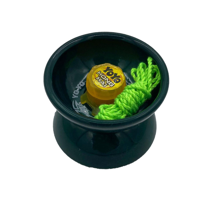 Yoyo Metal Verde 11.5x4x11.5cm