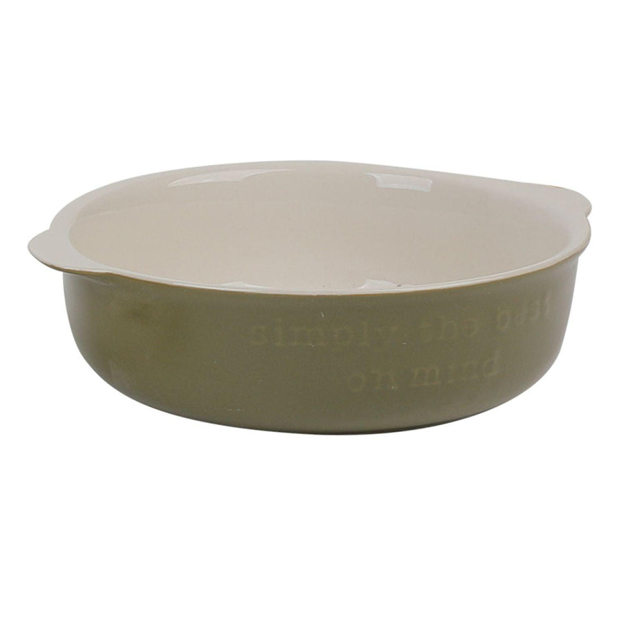 Fuente Loza Verde 17.5x15.5x5cm