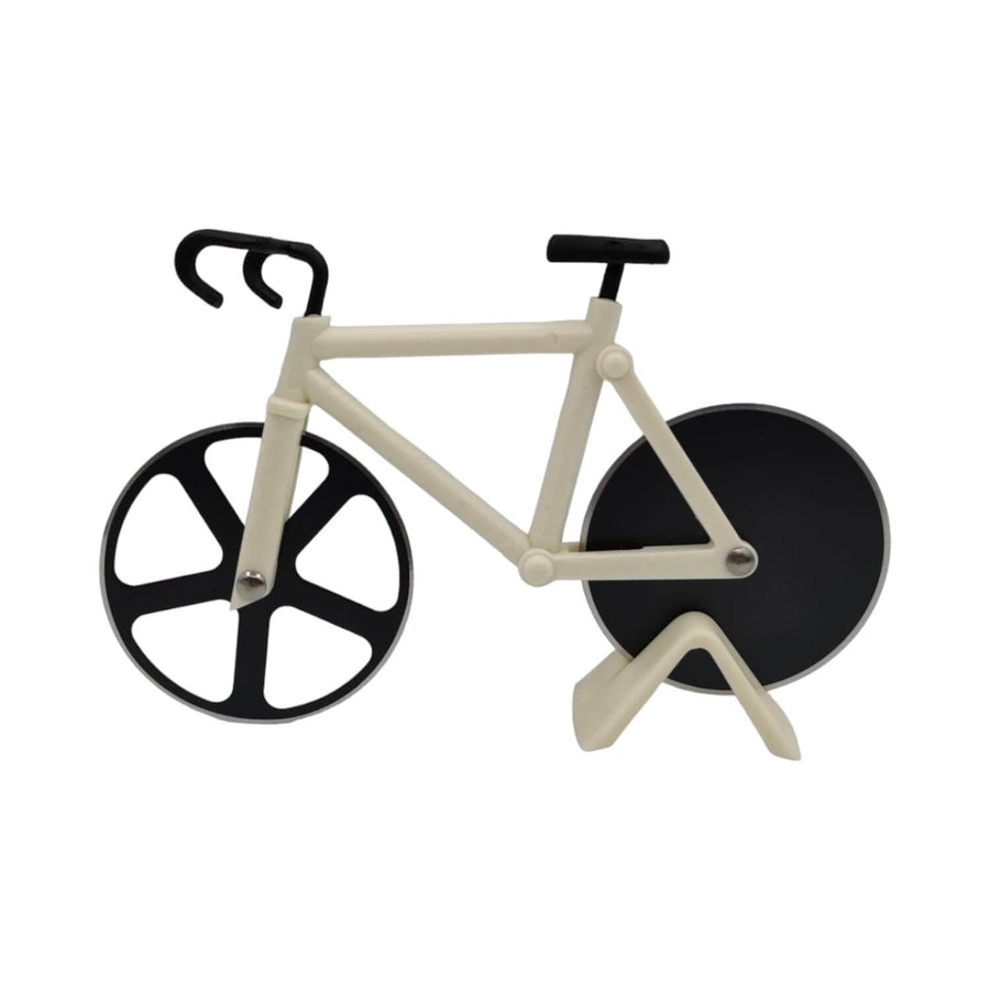 Cortador Pizza Bicicleta Blanca