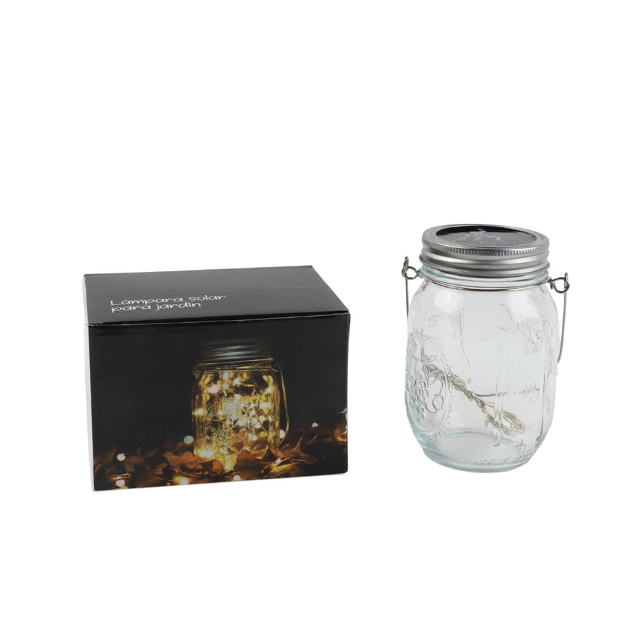 Frasco con Luz Decorativo 13.5x8.5cm