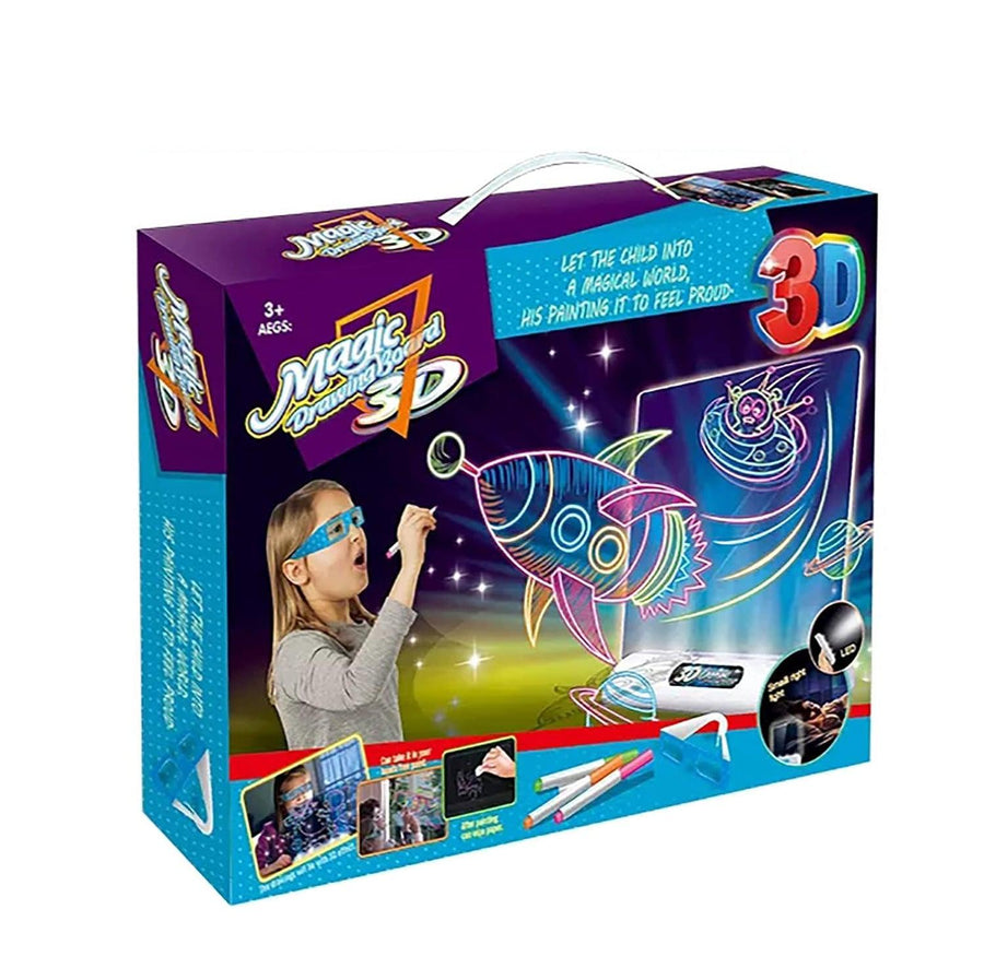 Pizarra Fluorenscente 3D