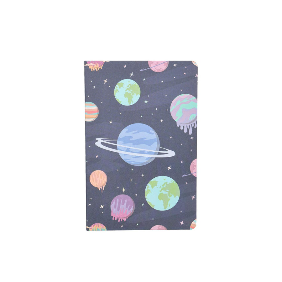 Libreta Diseño Planetas 13.5*20.5 32 Hojas