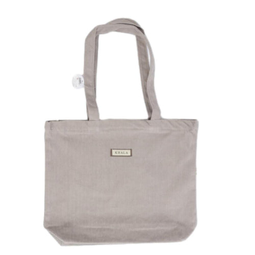 Totebag Bolsa de Compras Gris Khala