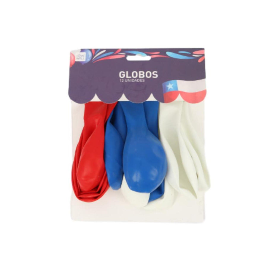 GLOBOS FIESTAS PATRIAS 12PCS