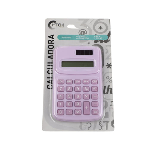 Calculadora Compacta Purple Color