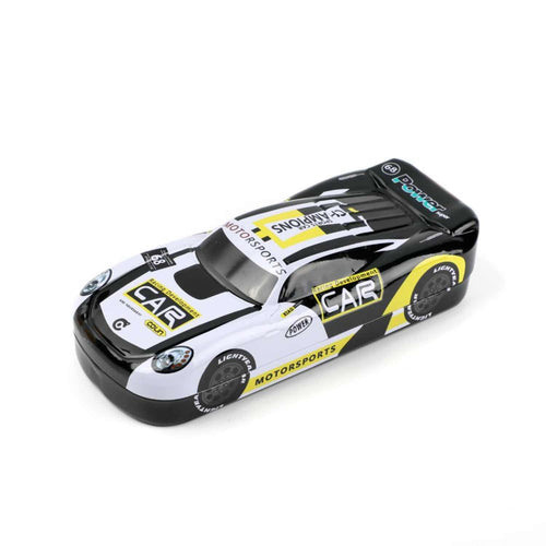 Estuche Metálico Auto 21x6x8.5cm Diseño Deportivo