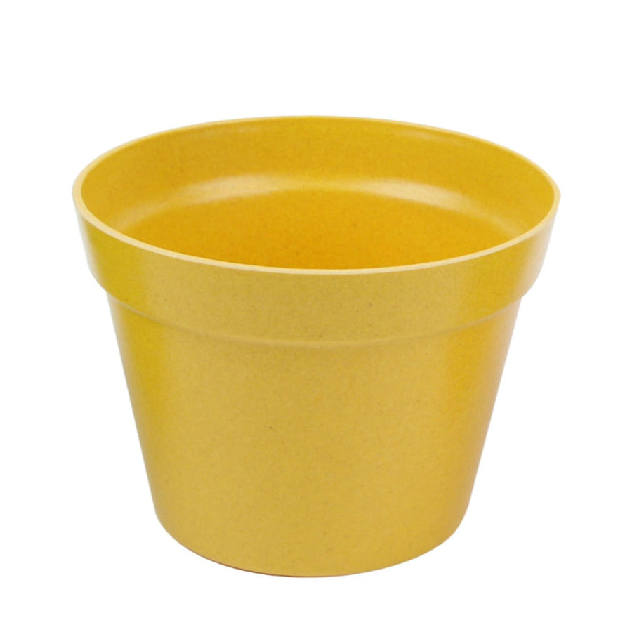 Macetero Bambu Amarillo 14x11.5cm
