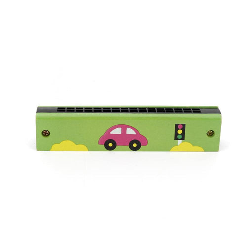 Armónica Verde 32 Celdas Diseño Automóvil