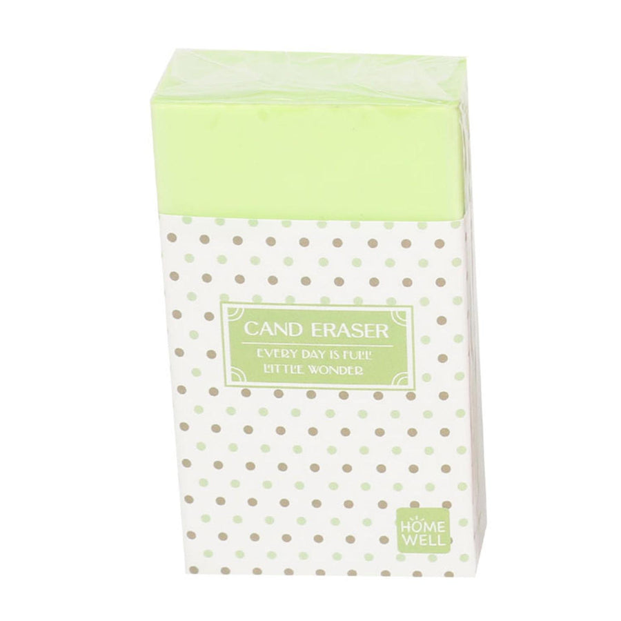 Goma de Borrar Diseño Verde 4x7x2cm