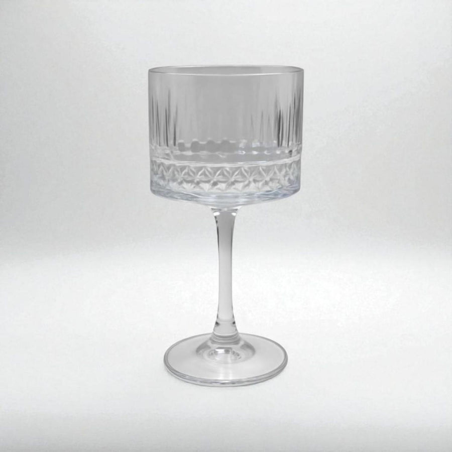 Copa Cristal Tallado Vintage