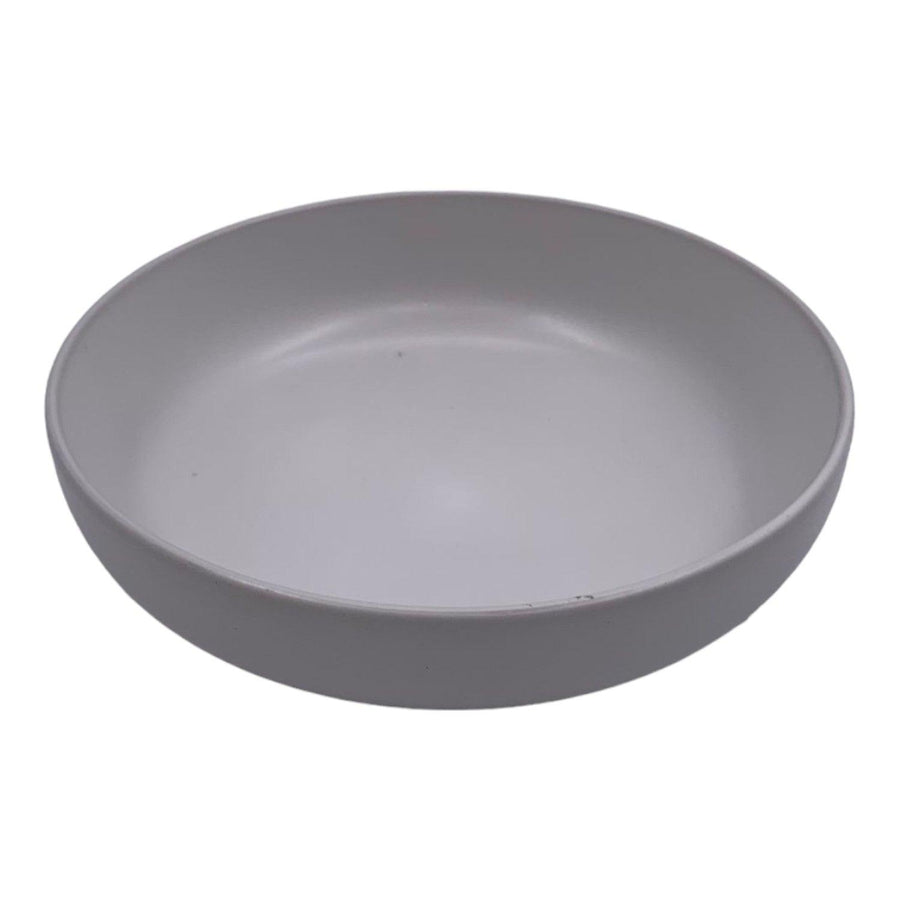 Bowl Redondo Diseño Blanco 20*5.5Cm