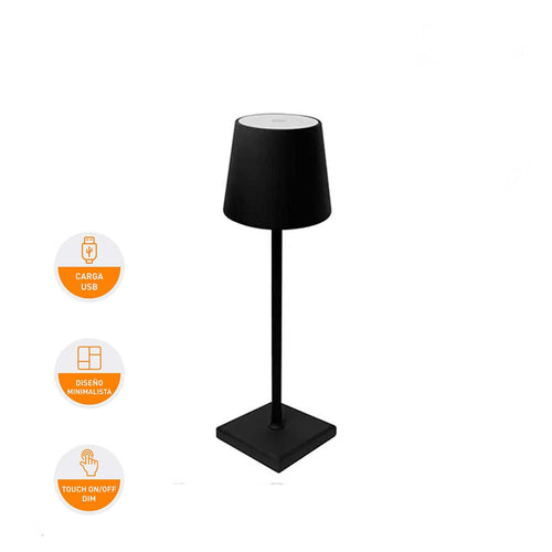 Lámpara LED Minimalista Recargable – Ilumina con Elegancia y Orden