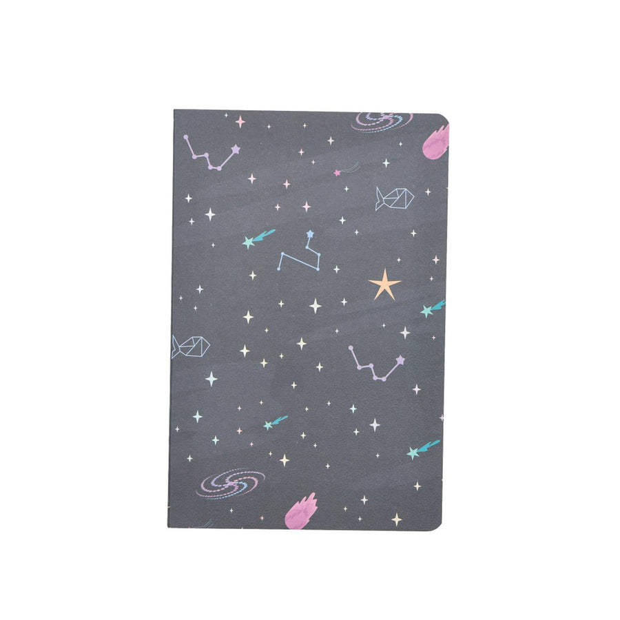 Libreta Diseño Estrellas 13.5*20.5 32 Hojas