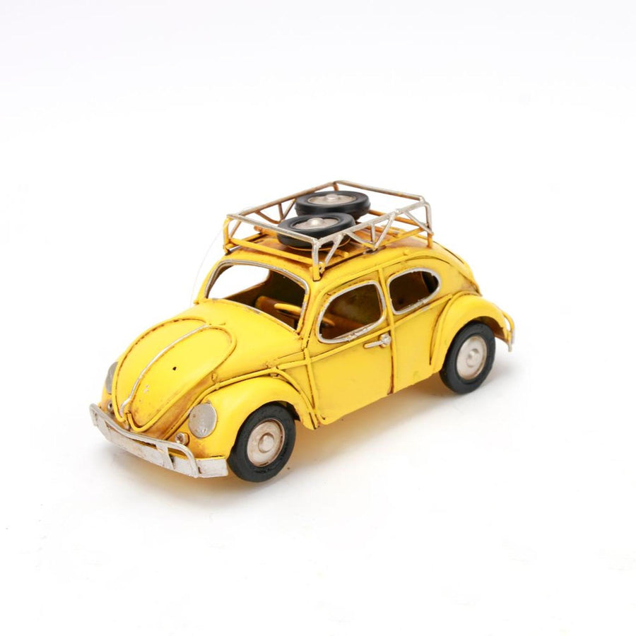 Auto Escarabajo Deco de Metal 15.x6x6.5cm