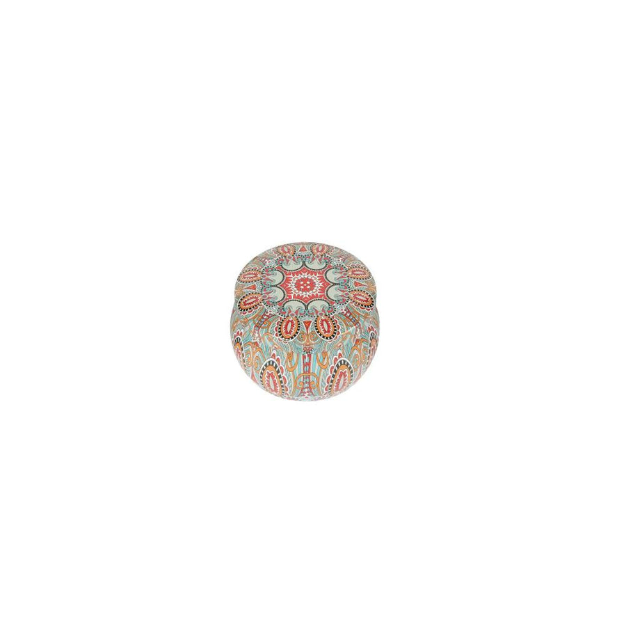Vela Mandala Verde Menta