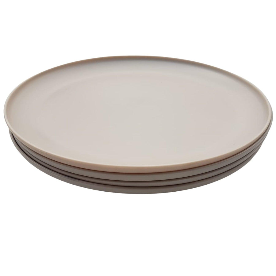 Set Platos Gris 2.67x0.17cm (4u)