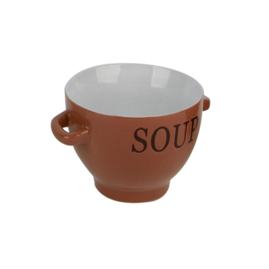 Tazon Sopa Loza Marrón 13.5×8cm