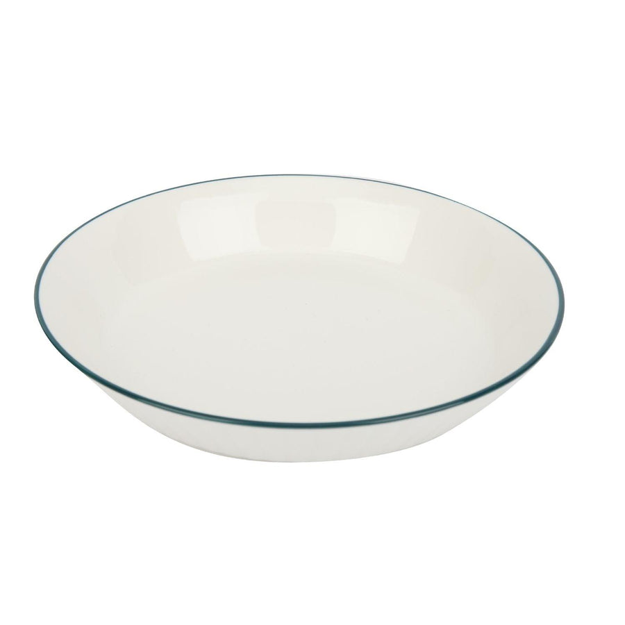 Plato Loza Blanco Redondo 20.5cm