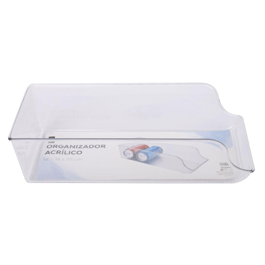 Organizador de Acrílico para Refrigerador 35x14x9.5cm